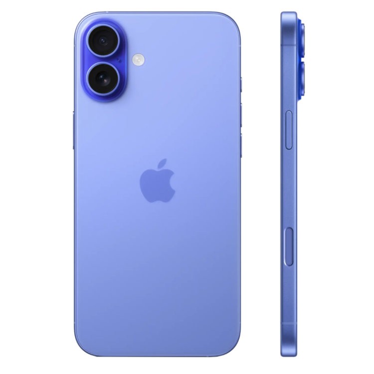 Apple iPhone 16 128 Гб Ультрамарин (Ultramarine) SIM+eSIM